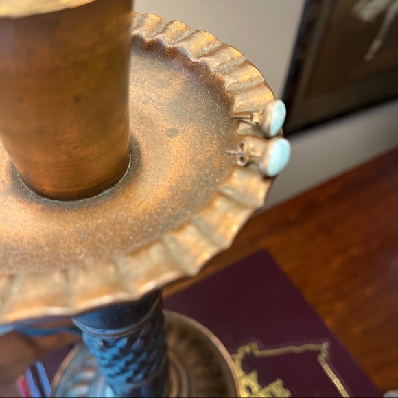 NWOT Laminar & Sterling stud earrings - Picture 3 of 5